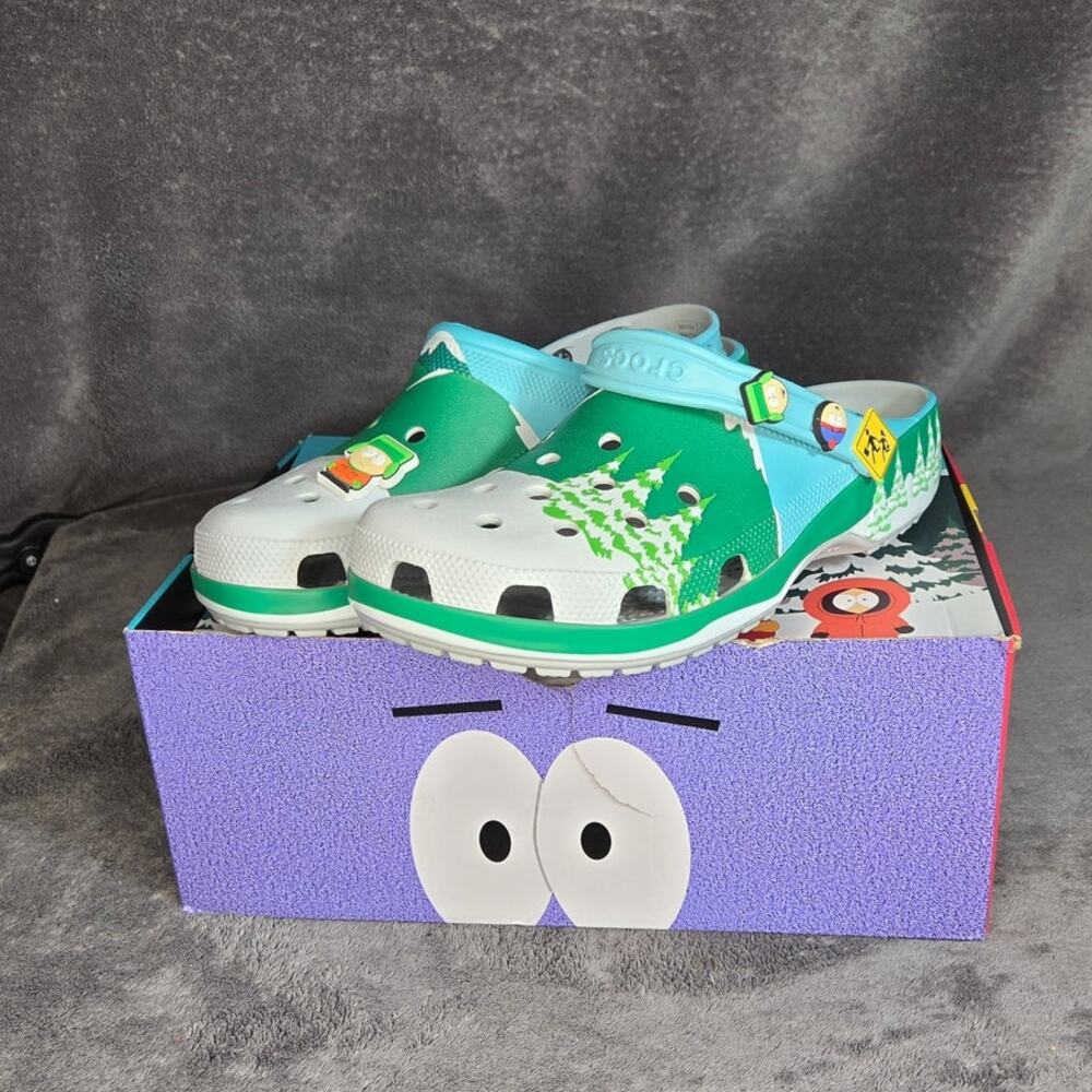 CROCS SOUTH PARK CLASSIC CLOG KENNY CARTMAN KYLE STAN MENS 11 NIB